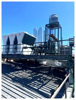 Obra en planta industrial